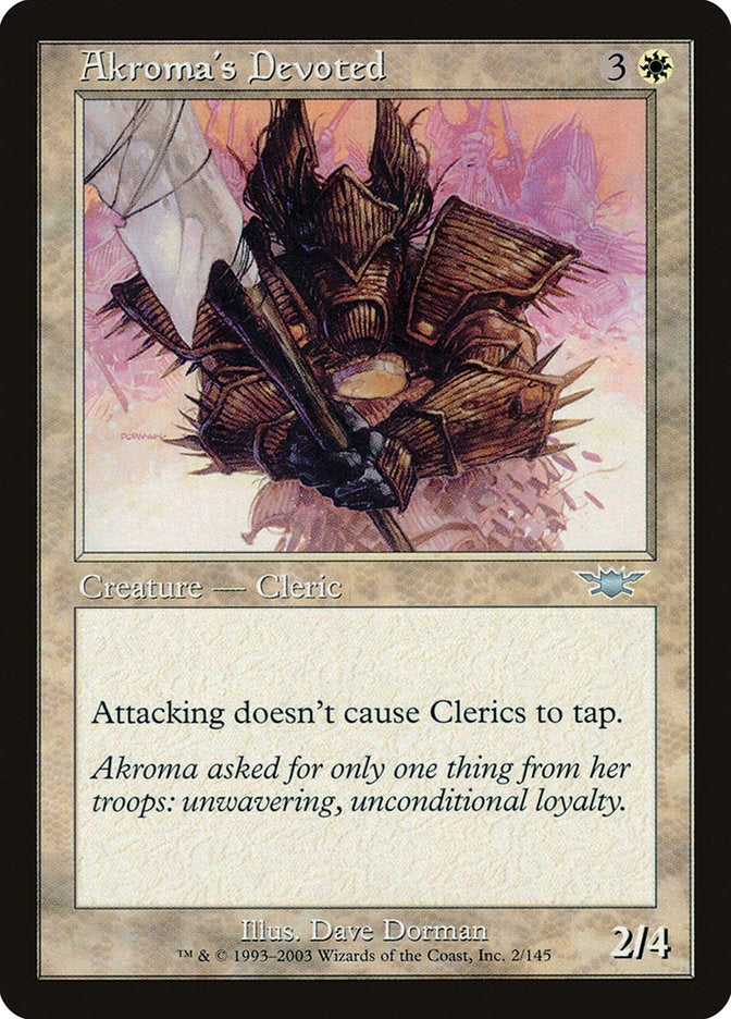 Akroma's Devoted [Legions] | Gamers Paradise