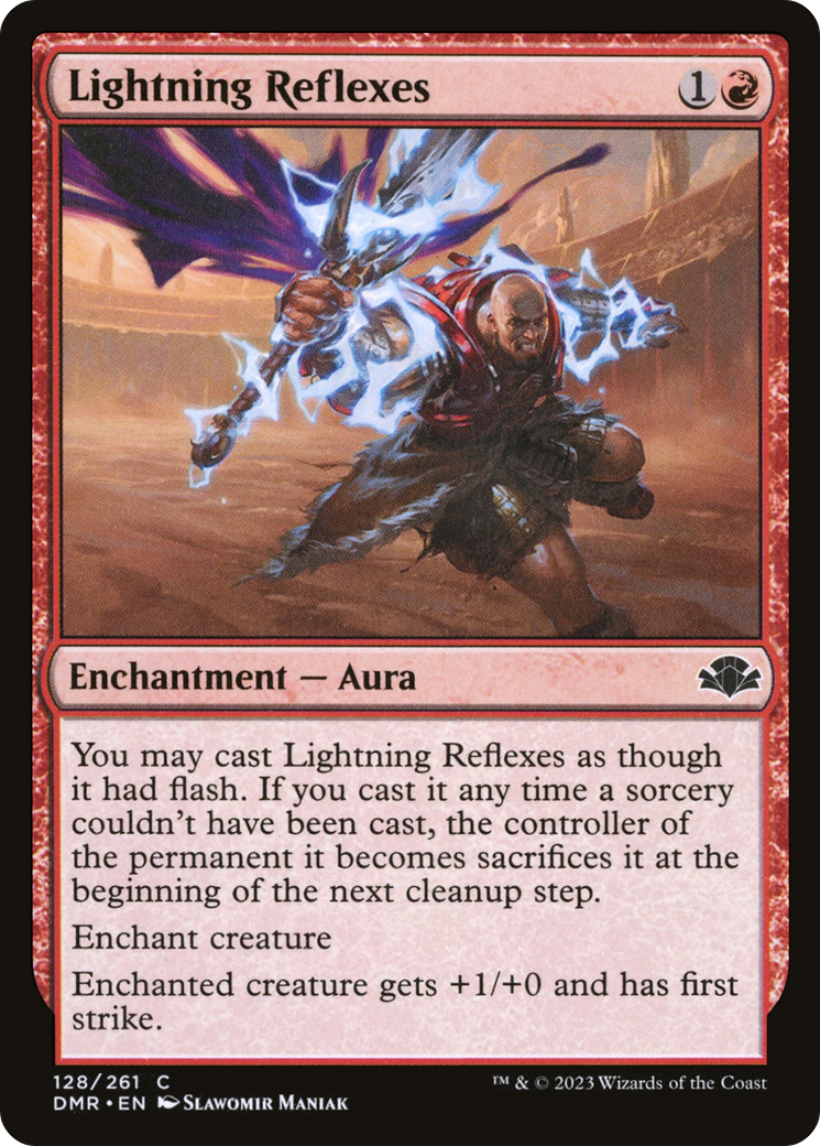 Lightning Reflexes [Dominaria Remastered] | Gamers Paradise