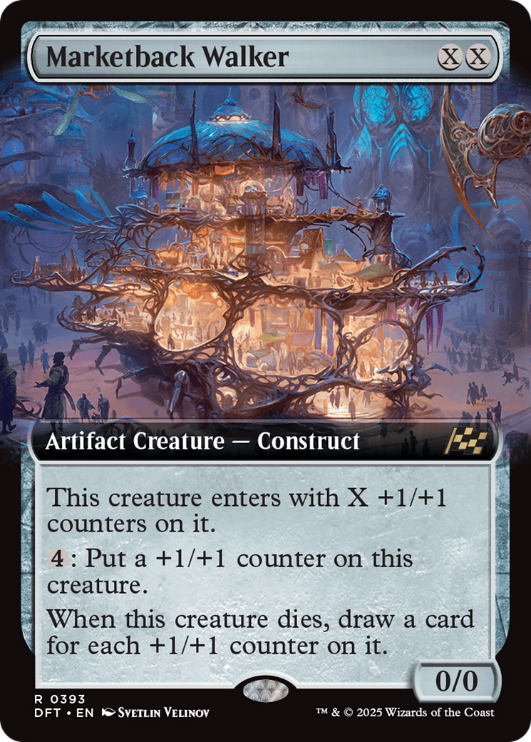 Marketback Walker (Extended Art) [Aetherdrift] | Gamers Paradise