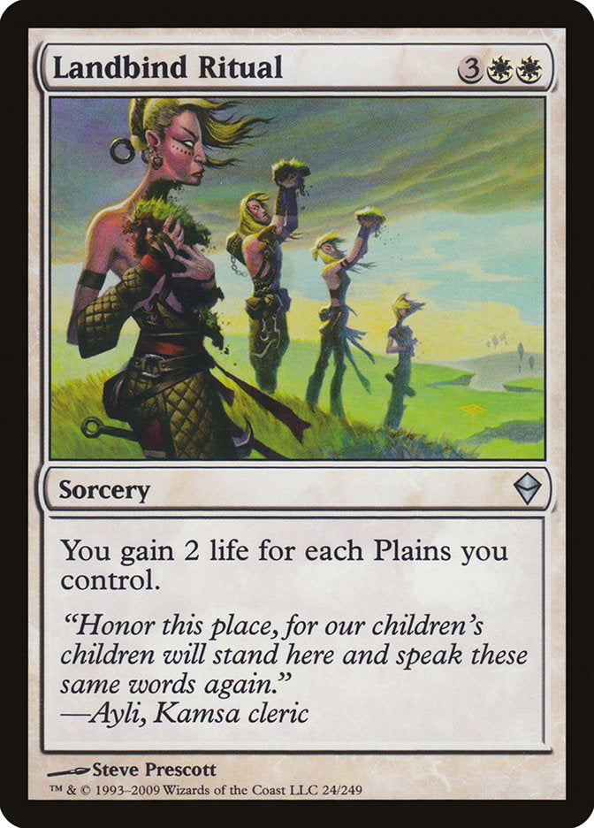 Landbind Ritual [Zendikar] | Gamers Paradise
