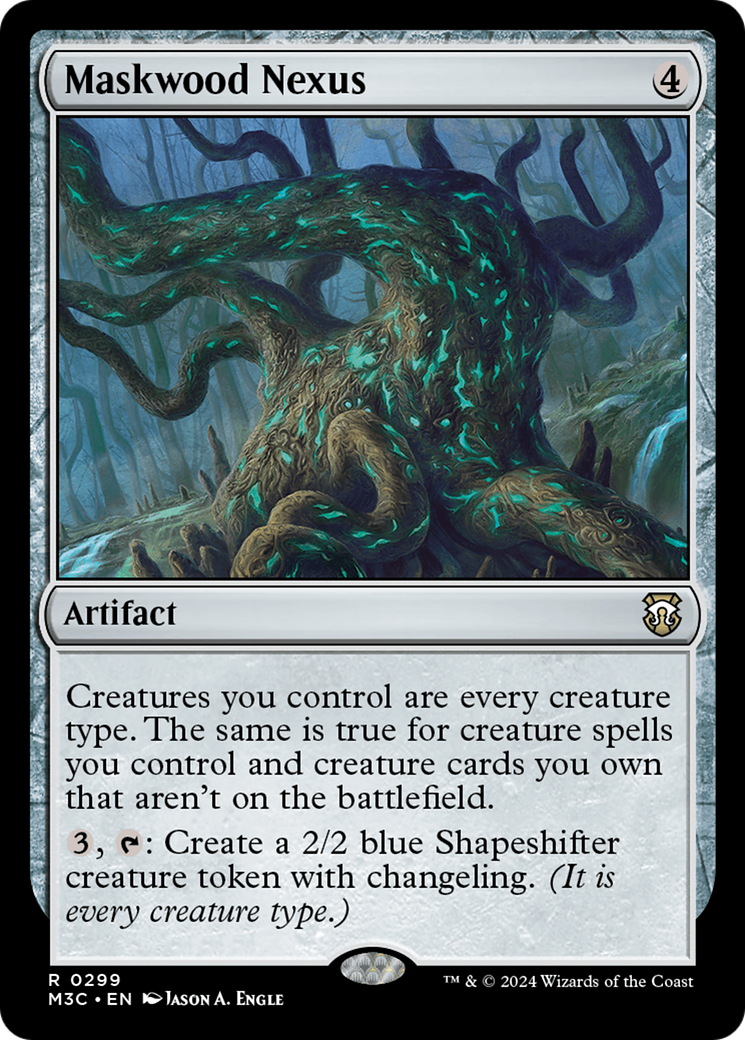 Maskwood Nexus (Ripple Foil) [Modern Horizons 3 Commander] | Gamers Paradise