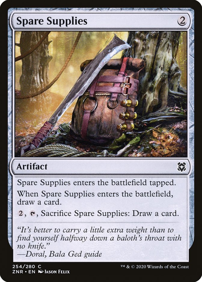 Spare Supplies [Zendikar Rising] | Gamers Paradise