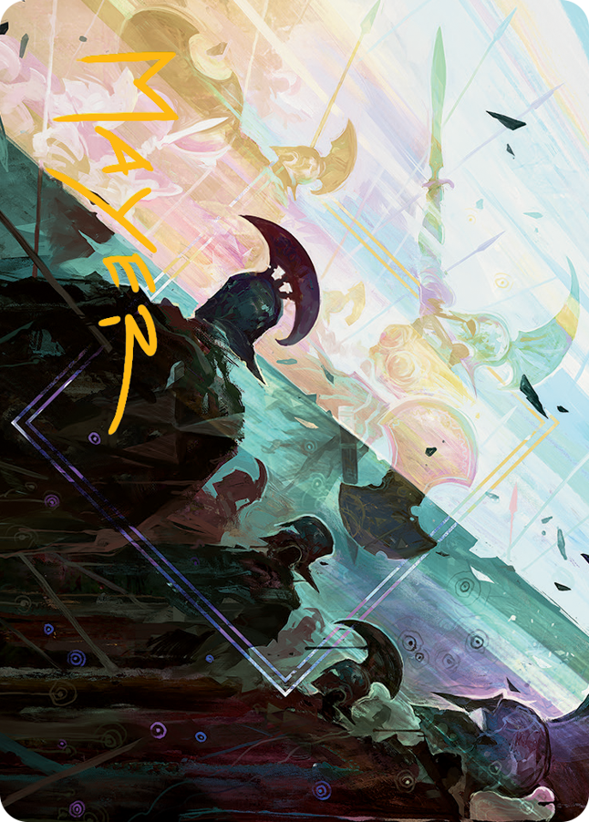 Surge of Salvation Art Card (Gold-Stamped Signature) [March of the Machine Art Series] | Gamers Paradise