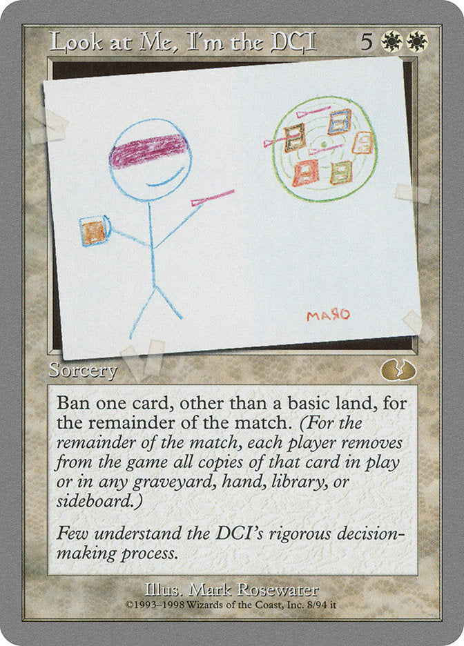 Look at Me, I'm the DCI [Unglued] | Gamers Paradise