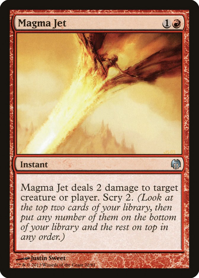 Magma Jet [Duel Decks: Heroes vs. Monsters] | Gamers Paradise