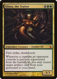 Glissa, the Traitor (Mirrodin Besieged) [Oversize Cards] | Gamers Paradise
