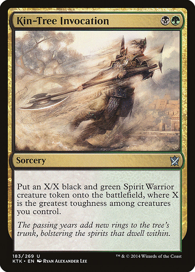 Kin-Tree Invocation [Khans of Tarkir] | Gamers Paradise