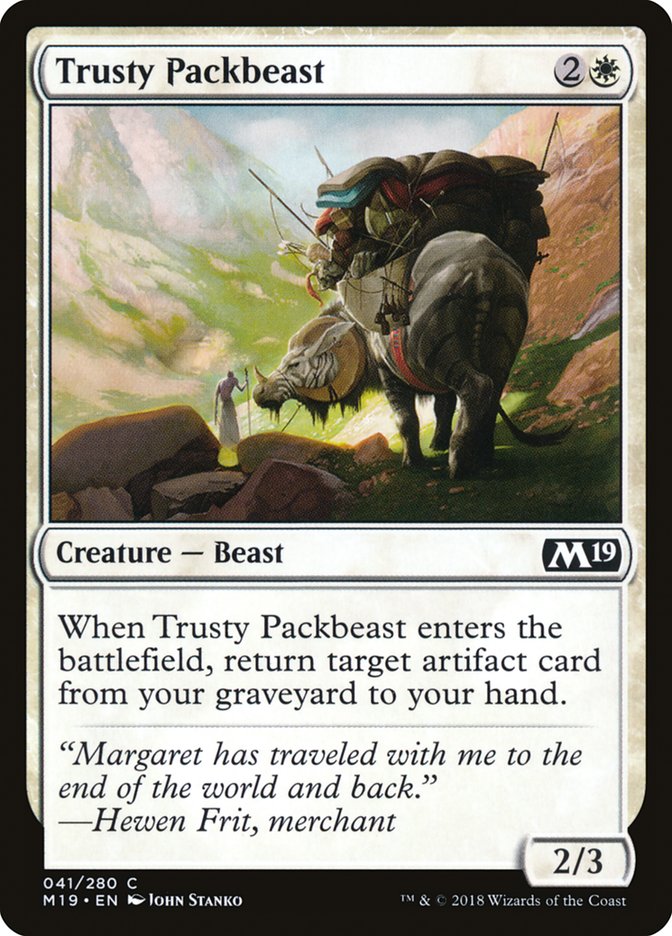 Trusty Packbeast [Core Set 2019] | Gamers Paradise