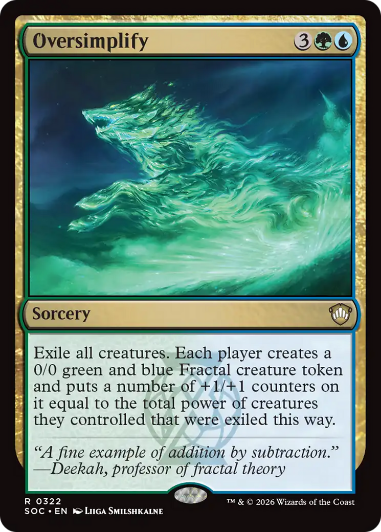 Oversimplify [Secrets of Strixhaven Commander] | Gamers Paradise