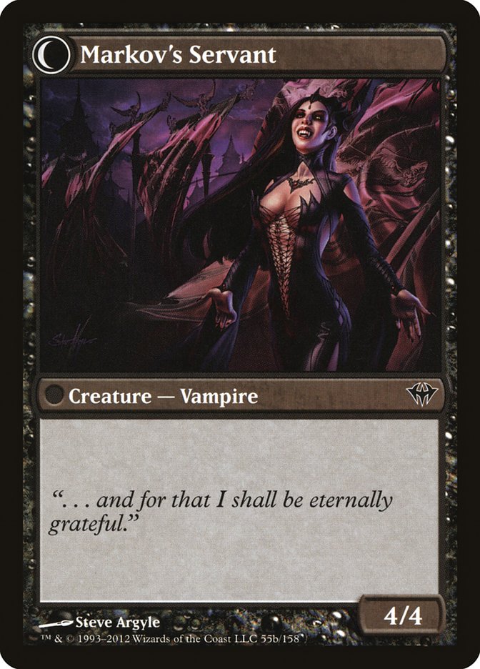 Chosen of Markov // Markov's Servant [Dark Ascension] | Gamers Paradise