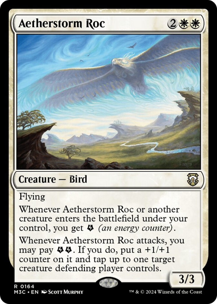 Aetherstorm Roc (Ripple Foil) [Modern Horizons 3 Commander] | Gamers Paradise