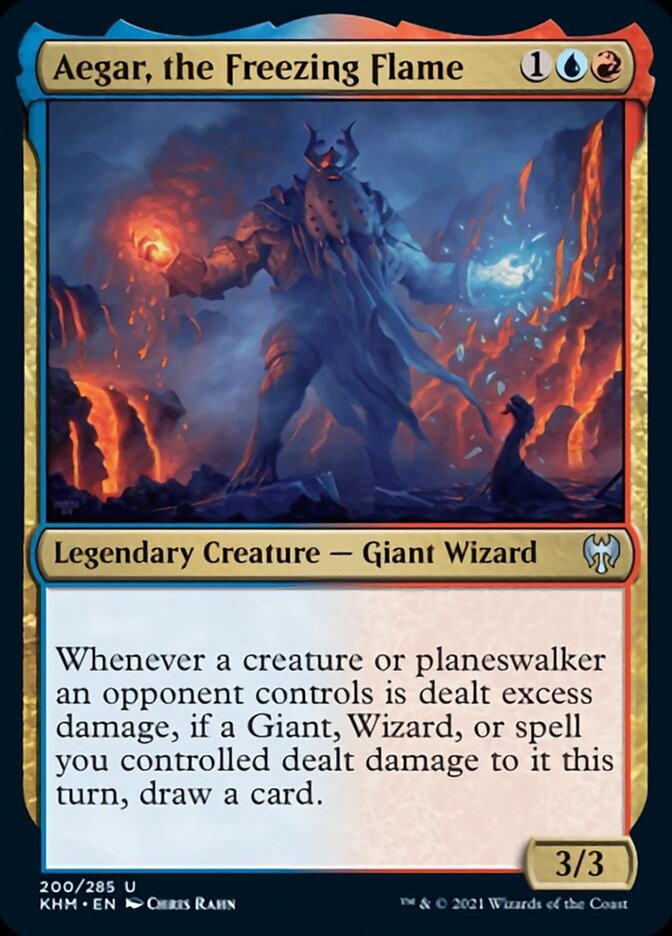 Aegar, the Freezing Flame [Kaldheim] | Gamers Paradise