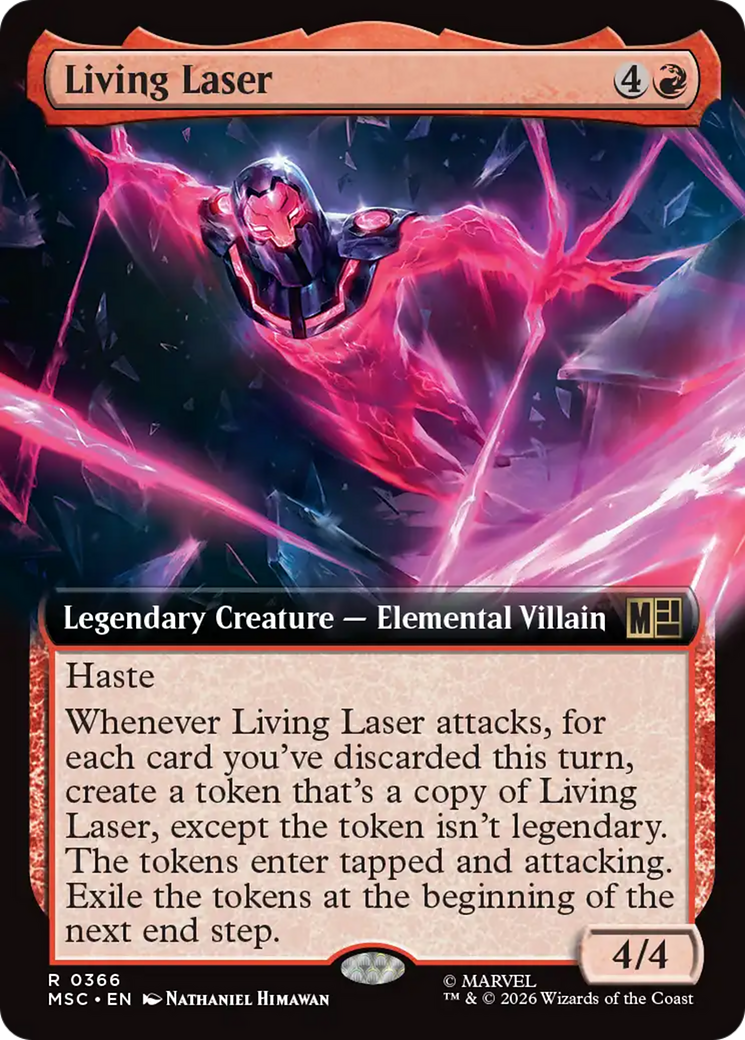 Living Laser (Extended Art) [Marvel Super Heroes Commander] | Gamers Paradise