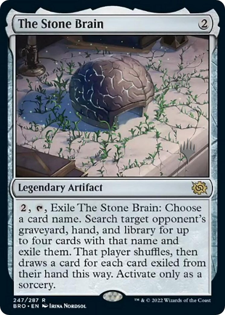 The Stone Brain (Promo Pack) [The Brothers' War Promos] | Gamers Paradise