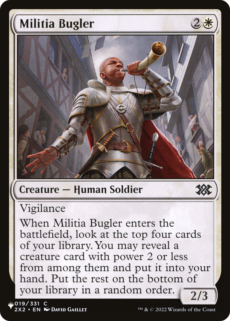 Militia Bugler [The List Reprints] | Gamers Paradise