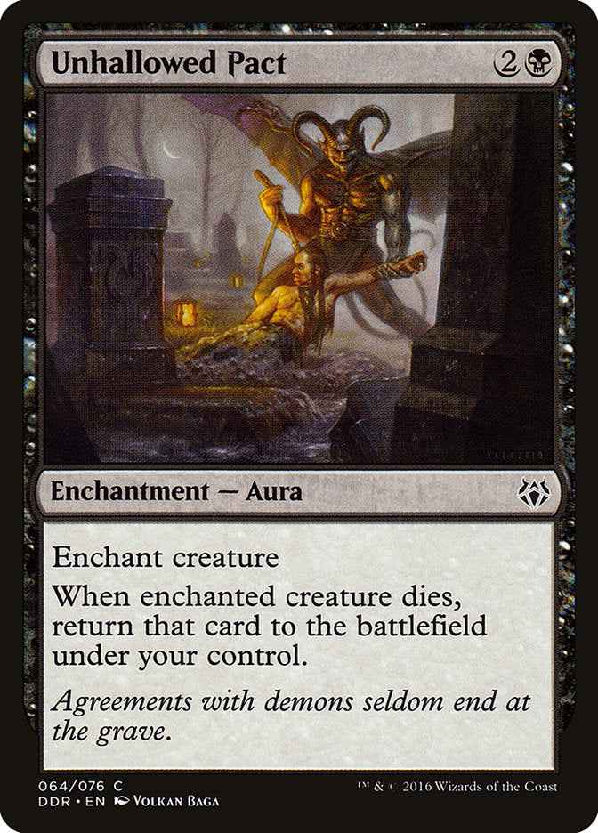 Unhallowed Pact [Duel Decks: Nissa vs. Ob Nixilis] | Gamers Paradise