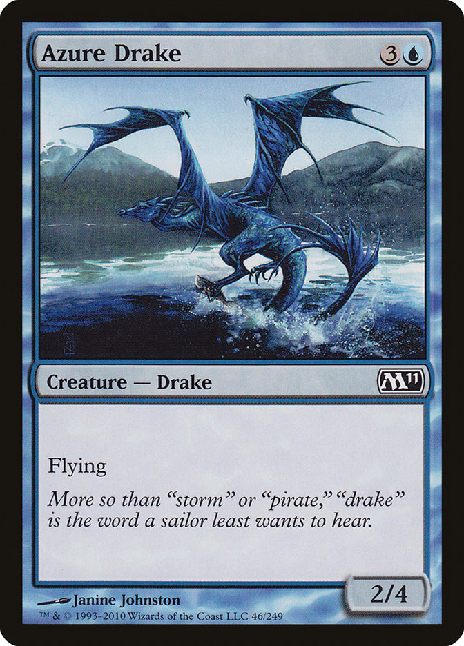 Azure Drake [Magic 2011] | Gamers Paradise