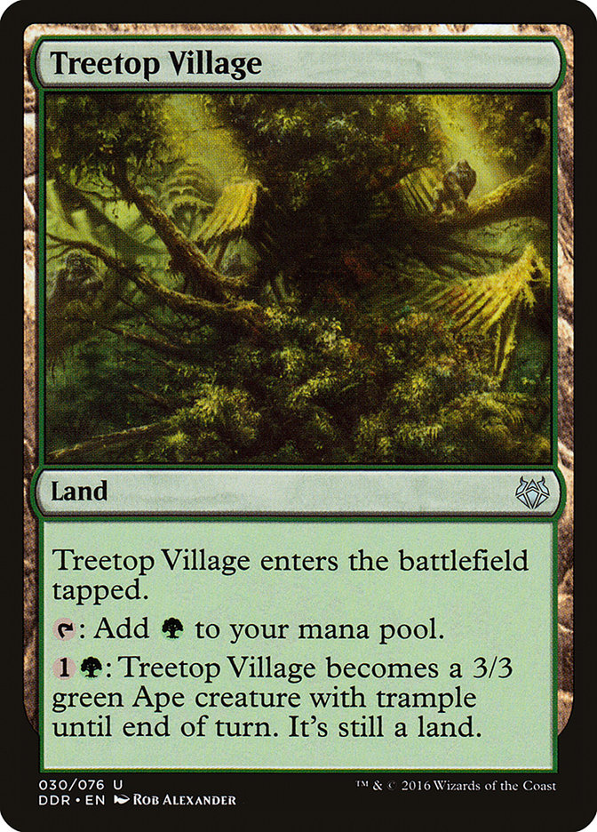 Treetop Village [Duel Decks: Nissa vs. Ob Nixilis] | Gamers Paradise