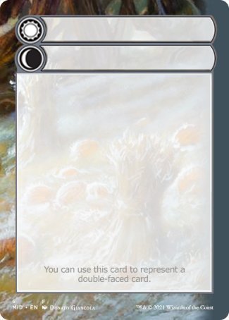 Helper Card (6/9) [Innistrad: Midnight Hunt Tokens] | Gamers Paradise