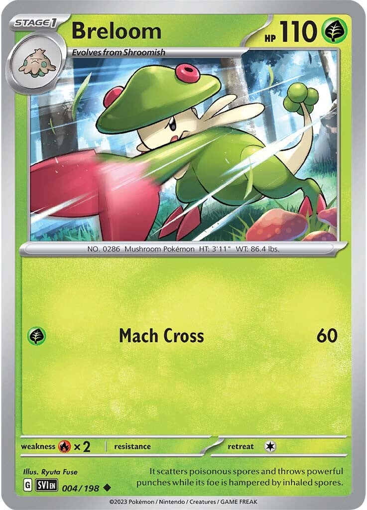 Breloom (004/198) [Scarlet & Violet: Base Set] | Gamers Paradise