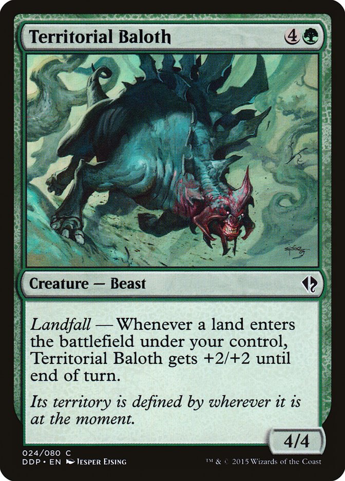 Territorial Baloth [Duel Decks: Zendikar vs. Eldrazi] | Gamers Paradise