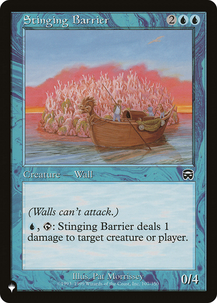 Stinging Barrier [The List Reprints] | Gamers Paradise