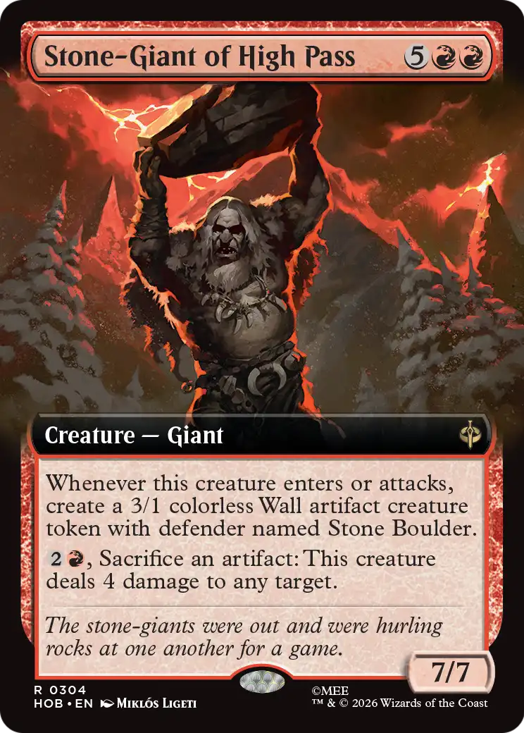 Stone-Giant of High Pass (Extended Art) [The Hobbit] | Gamers Paradise