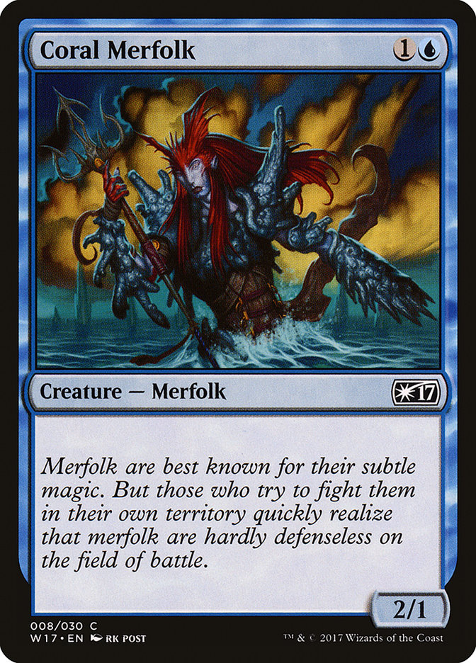 Coral Merfolk [Welcome Deck 2017] | Gamers Paradise