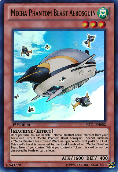 Mecha Phantom Beast Aerosguin [JOTL-EN082] Ultra Rare | Gamers Paradise