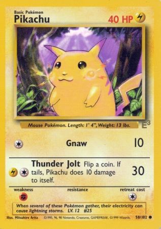 Pikachu (58/102) (E3 Stamped Promo) [Miscellaneous Cards] | Gamers Paradise