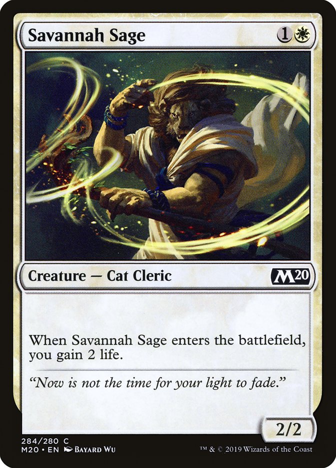 Savannah Sage [Core Set 2020] | Gamers Paradise
