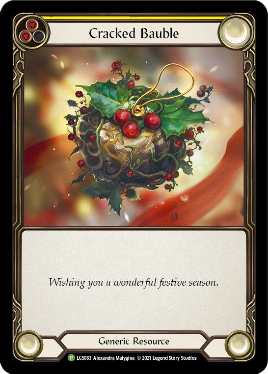 Cracked Bauble (Holiday 2021) [LGS083] (Promo)  Cold Foil | Gamers Paradise