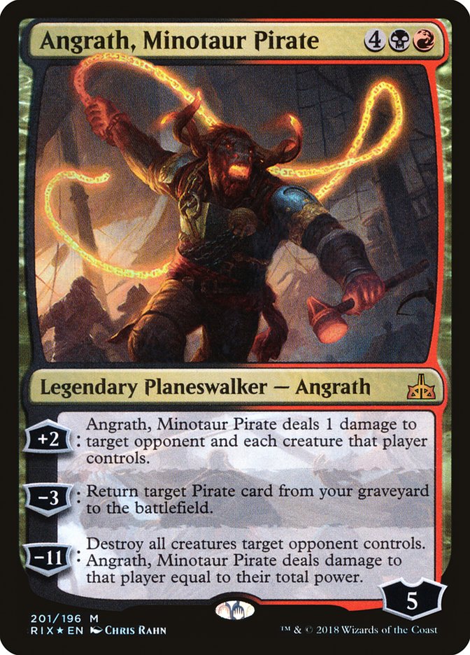 Angrath, Minotaur Pirate [Rivals of Ixalan] | Gamers Paradise