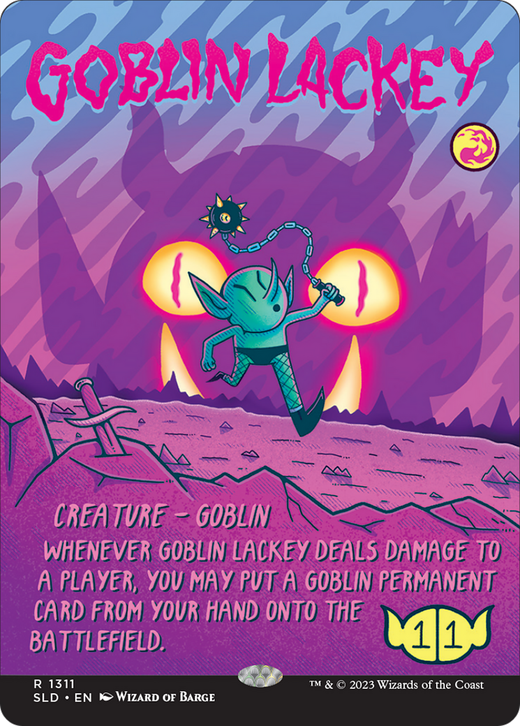 Goblin Lackey (1311) (Rainbow Foil) [Secret Lair Drop Series] | Gamers Paradise