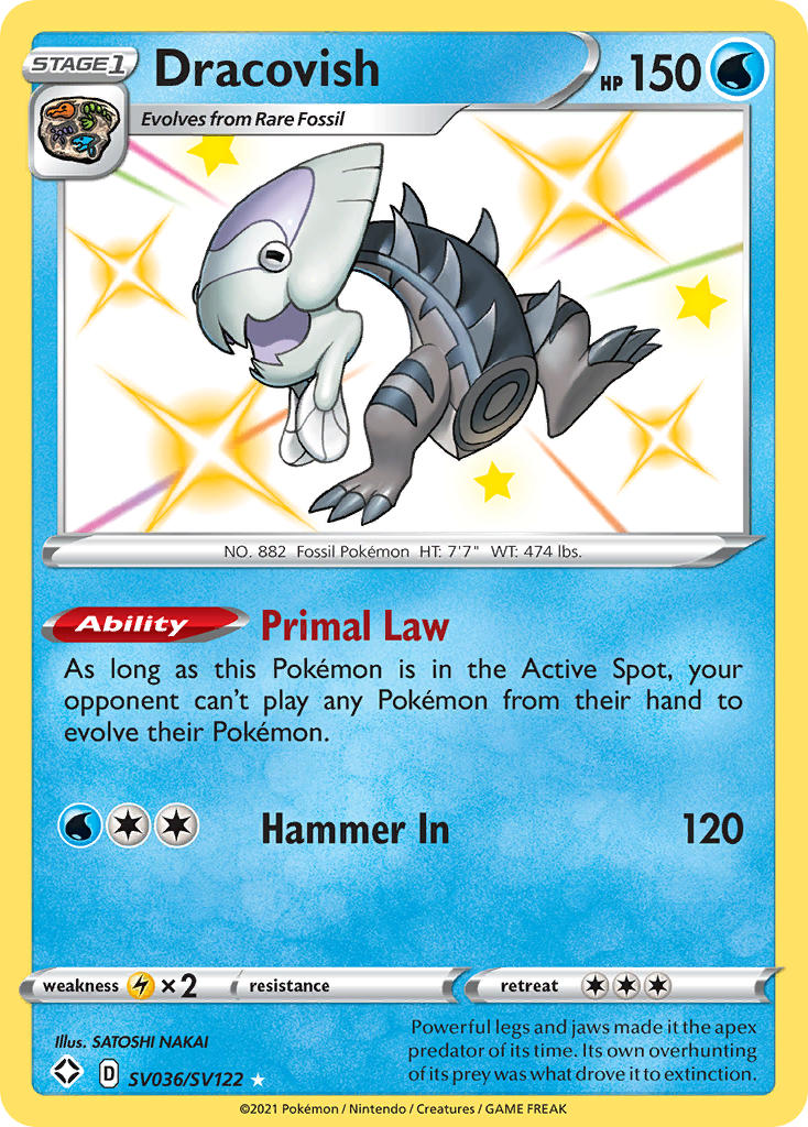 Dracovish (SV036/SV122) [Sword & Shield: Shining Fates] | Gamers Paradise