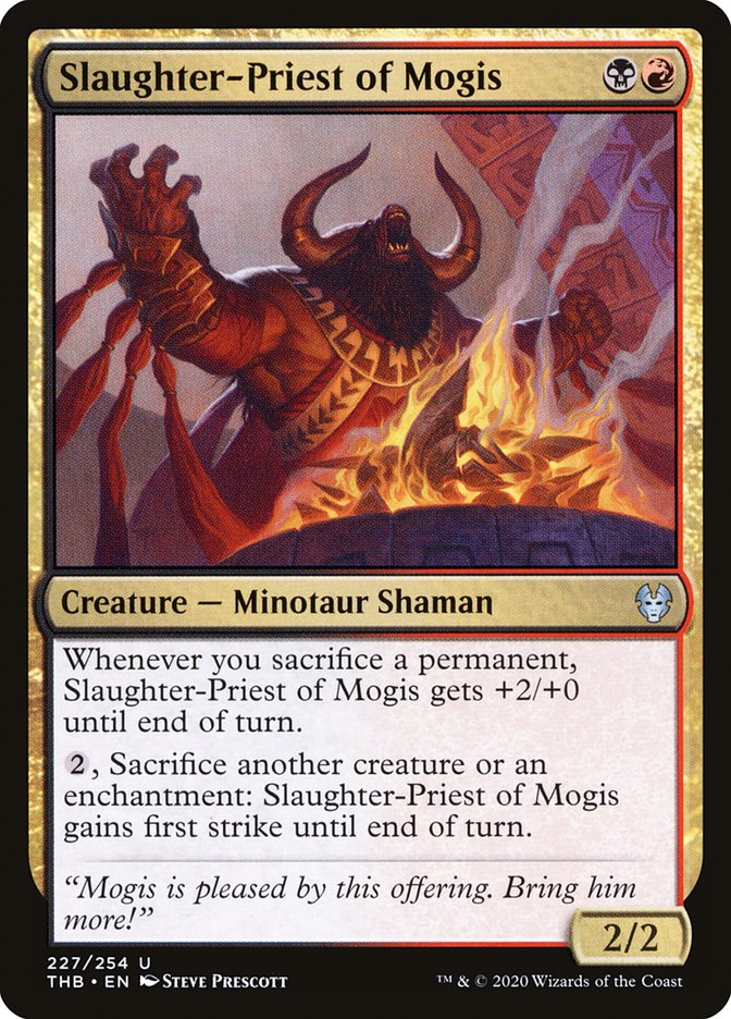 Slaughter-Priest of Mogis [Theros Beyond Death] | Gamers Paradise