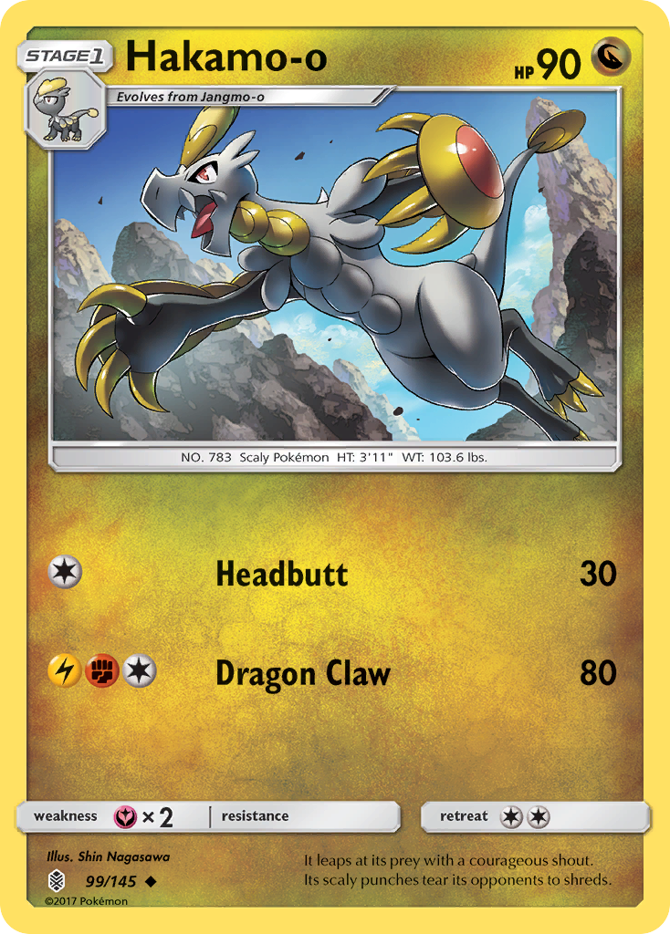 Hakamo-o (99/145) [Sun & Moon: Guardians Rising] | Gamers Paradise
