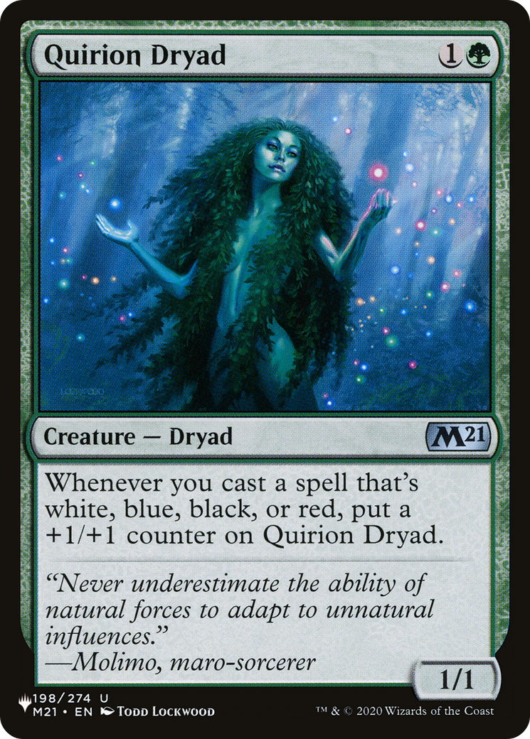 Quirion Dryad [The List Reprints] | Gamers Paradise