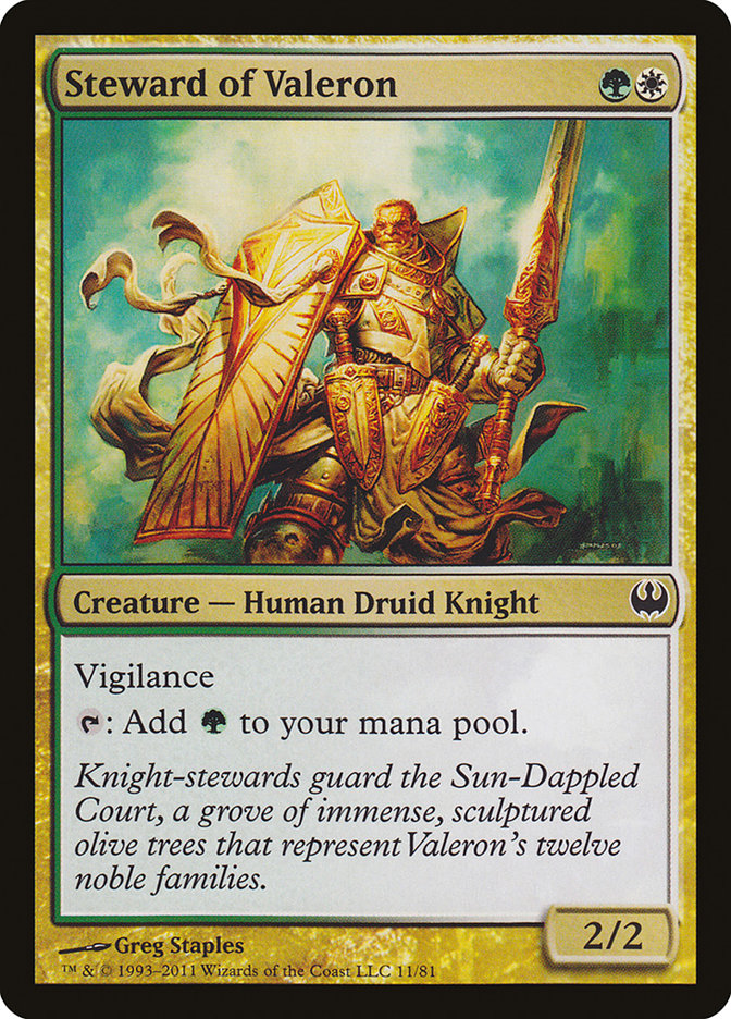 Steward of Valeron [Duel Decks: Knights vs. Dragons] | Gamers Paradise