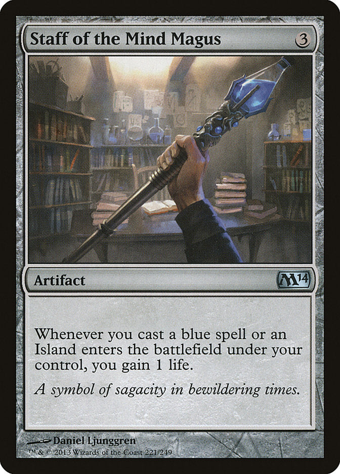 Staff of the Mind Magus [Magic 2014] | Gamers Paradise