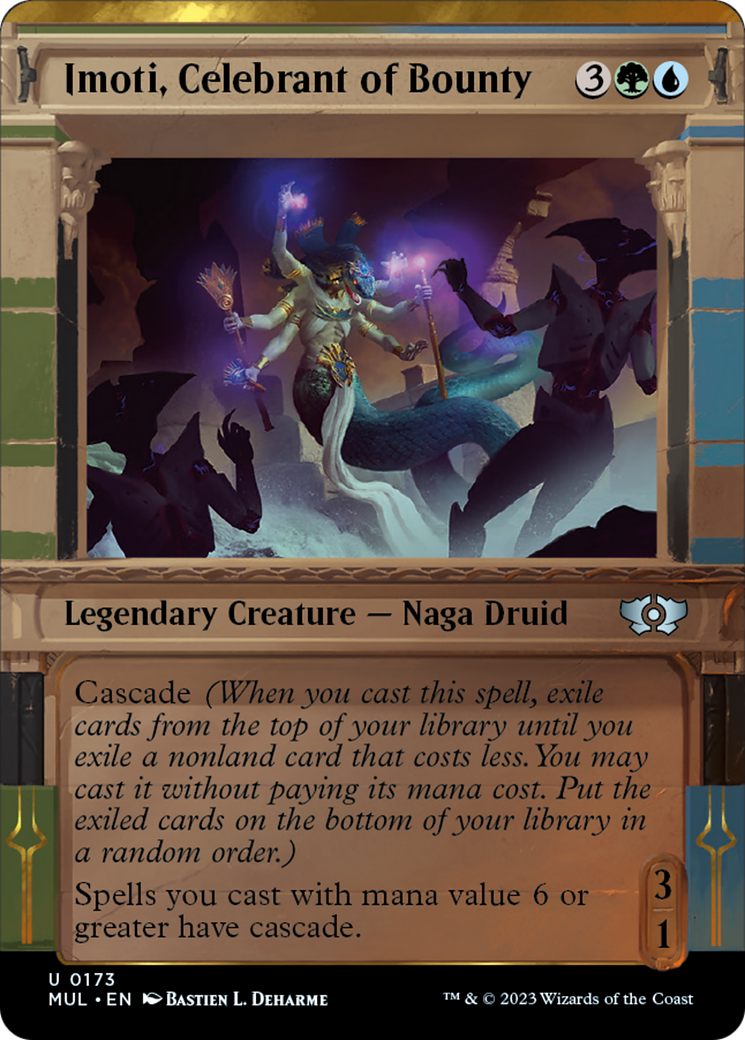 Imoti, Celebrant of Bounty (Halo Foil) [Multiverse Legends] | Gamers Paradise
