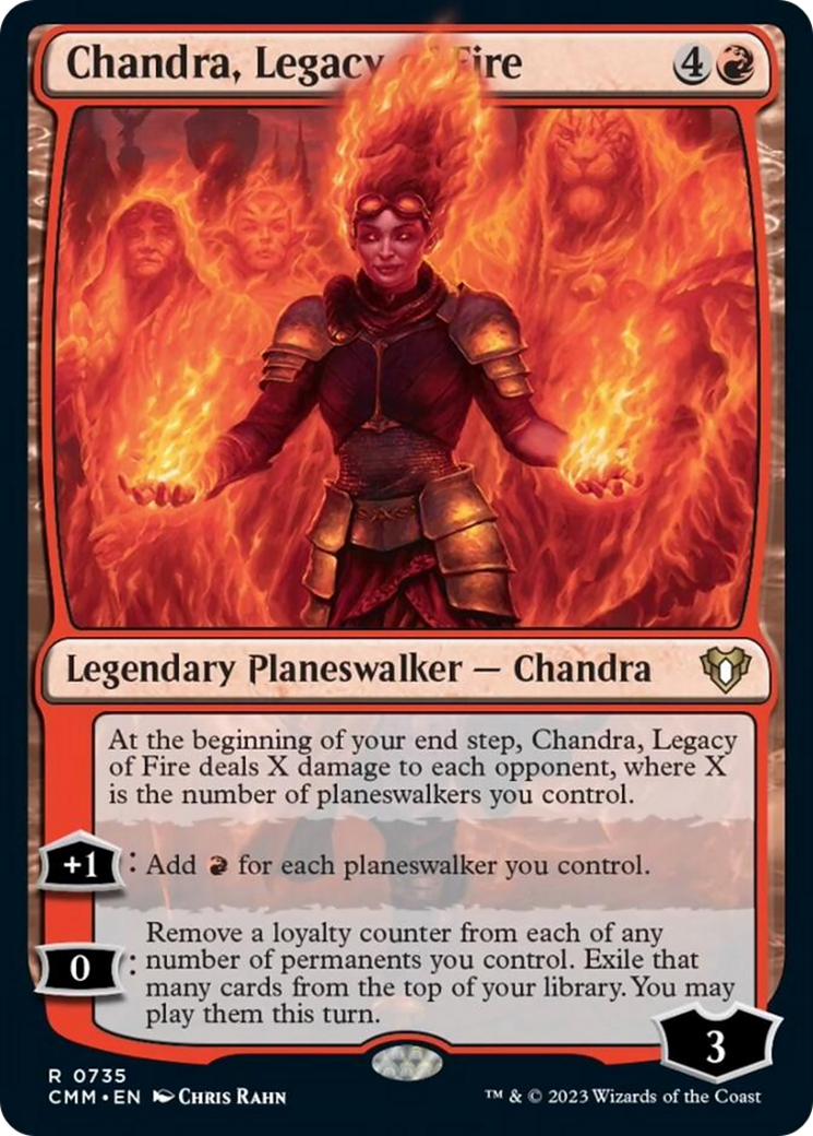 Chandra, Legacy of Fire [Commander Masters] | Gamers Paradise