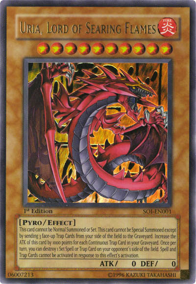 Uria, Lord of Searing Flames [SOI-EN001] Ultra Rare | Gamers Paradise