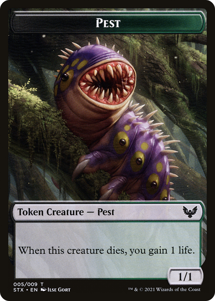 Pest // Lukka, Wayward Bonder Emblem Double-Sided Token [Secret Lair: From Cute to Brute Tokens] | Gamers Paradise