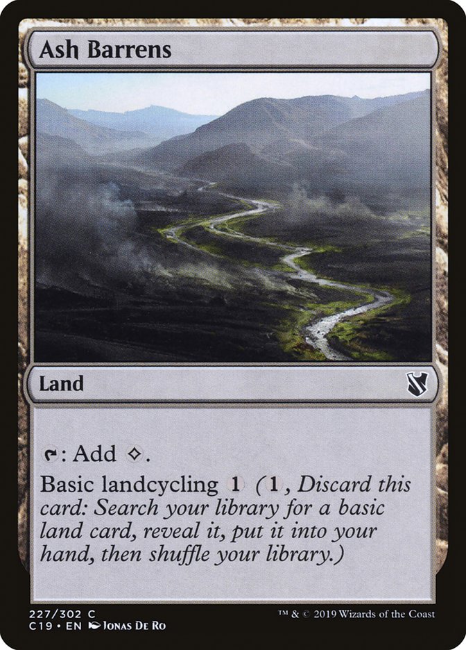 Ash Barrens [Commander 2019] | Gamers Paradise