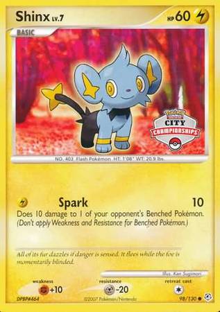 Shinx (98/130) (City Championships Promo) [Nintendo: Black Star Promos] | Gamers Paradise