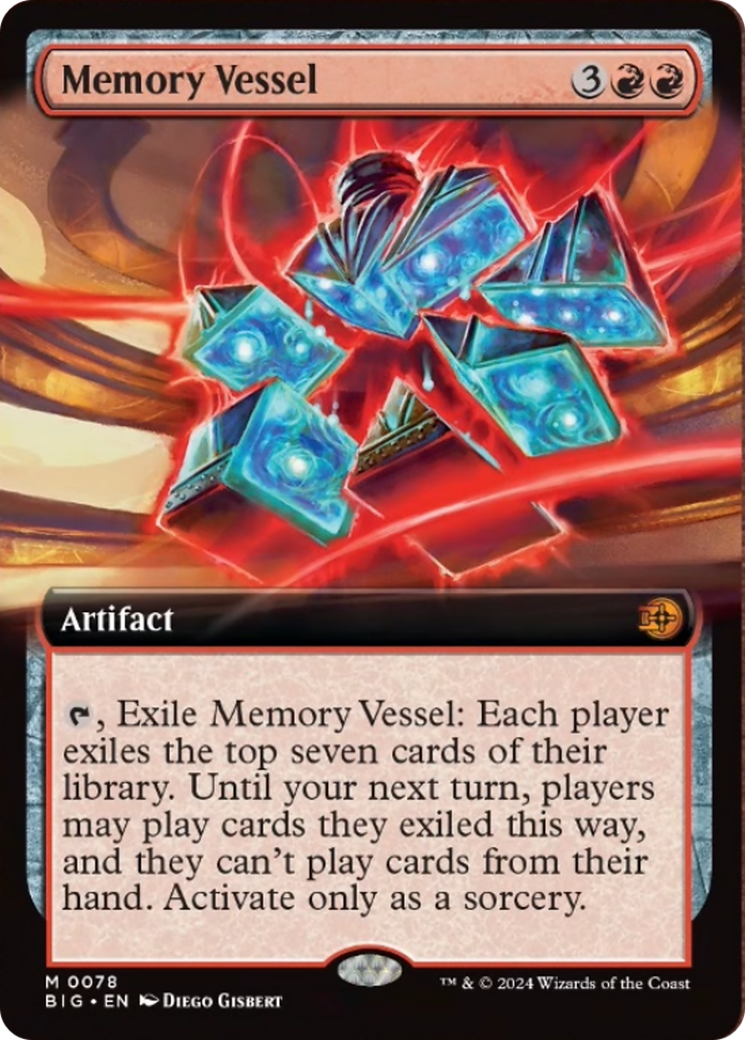 Memory Vessel (Extended Art) [Outlaws of Thunder Junction: The Big Score] | Gamers Paradise