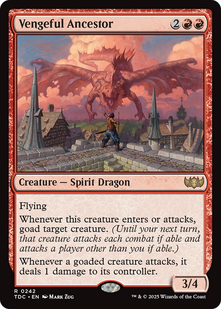 Vengeful Ancestor [Tarkir: Dragonstorm Commander] | Gamers Paradise