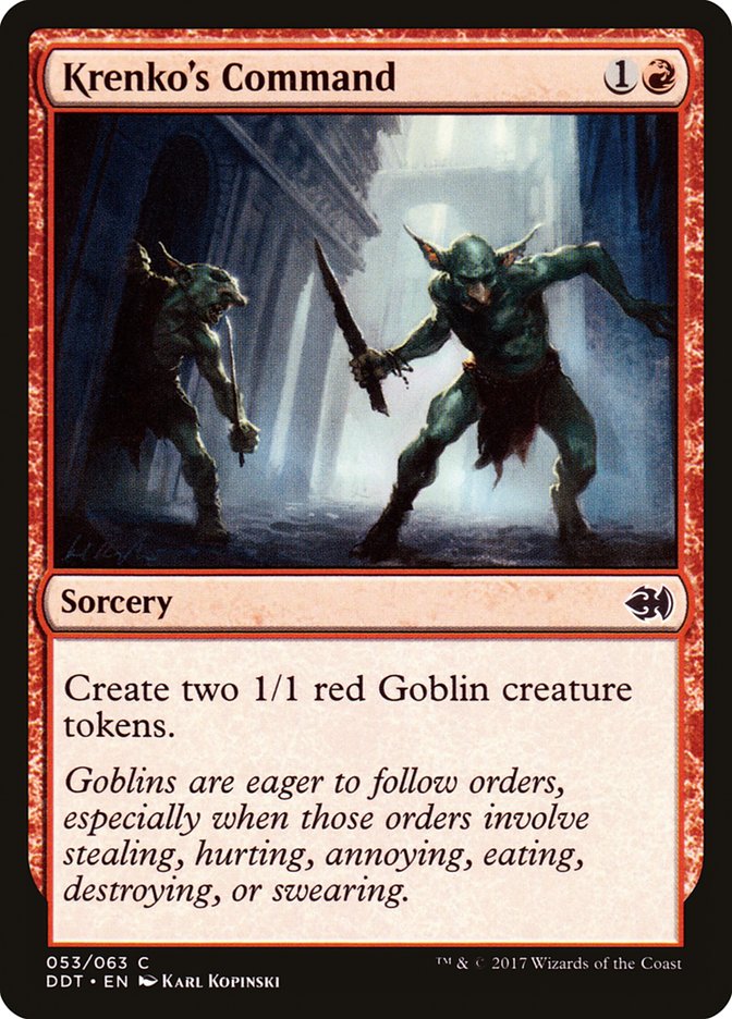 Krenko's Command [Duel Decks: Merfolk vs. Goblins] | Gamers Paradise
