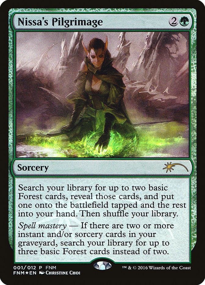 Nissa's Pilgrimage [Friday Night Magic 2016] | Gamers Paradise